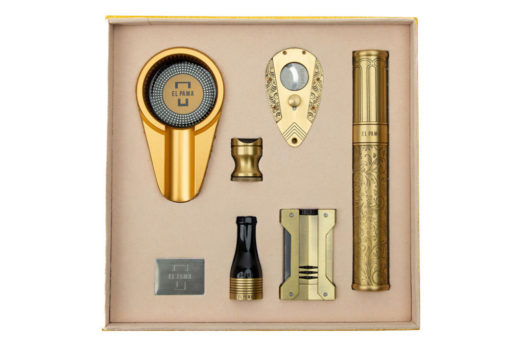 The Gold-Hearted Smoker Set